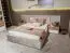Wall Panel for Double Bed Right Side | Papauta Collection | Grey | 105 x 65 x 7 cm