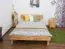 Futon Bed Solid Wood | Wooden Nature 03 | Oiled Beech Heartwood | 140 x 200 cm Mattress Base