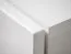 Stura 06 Chest of Drawers | White High Gloss & Grey | 90 x 150 x 45 cm | LED Lighting