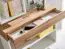 Shoe Rack with Drawer Pollestad 13 | Oak Wotan / White | 80 x 100 x 30 cm | Modern Storage