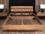 Double Bed Cortinadal 03 | Solid Oiled Oak | 180 x 200 cm Lying Surface | Premium Craftsmanship