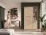 File Cabinet | Color: Lindberg Oak | 2 hinged doors | Soft-close feature | 5 compartments | Lockable doors | 79 x 34 x 203 cm | For the office and home office