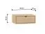 Wall-mounted nightstand | 1 full-extension drawer | Color: Mavelie Oak | Soft-close feature | 45 x 33 x 18 cm | Nightstand | for the bedroom