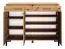 Chest of drawers Pandrup 14, Colour: Oak - Measurements: 94 x 120 x 34 cm (H x W x D), with 3 doors, 2 drawers and 7 compartments.
