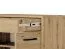 Chest of drawers Pandrup 03, Colour: Oak - Measurements: 94 x 70 x 34 cm (H x W x D), with 2 doors, 1 drawer and 4 compartments