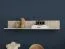 Suspended Wall Shelf Petkula 09 | Light Beige | 18 x 120 x 20 cm | Modern Floating Rack