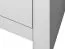 Chest of drawers Sastamala 07, Colour: Silver Grey - Measurements: 85 x 117 x 42 cm (h x w x d), with 1 door, 3 drawers and 2 shelves
