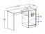 Children's Desk Fabian 10 | Light Oak/White/Blue | 78 x 120 x 50 cm | Functional Storage