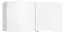 Attachment for wardrobe Marincho, Colour: White - Measurements: 53 x 107 x 53 cm (H x W x D)