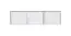 Cabinet top Hannut 02, Colour: White / Oak - Measurements: 40 x 150 x 56 cm (H x W x D)
