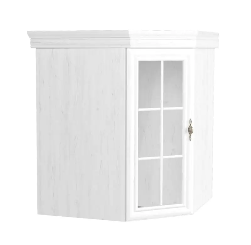 Display case top for chest of drawers Sentis, Colour: Pine White - 97 x 75 x 75 cm (H x W x D)