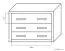Vanimo 11 chest of drawers, colour: oak - Measurements: 80 x 115 x 42 cm (H x W x D)