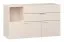 Chest of Drawers Sarandi 18 | 3 Drawers, 1 Door, 2 Compartments | Open Shelf | Soft-Close | Beige | 120 x 42 x 70 cm