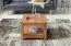 Square Coffee Table Solid Acacia Wood | 45 x 60 x 60 cm | Handcrafted Natural Grain | Storage Compartment | Brown