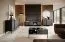 Narrow Sideboard with Two Doors | Anthracite Finish | 81 x 103 x 39.5 cm | Modern Storage