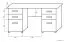 Desk Garut 01, Colour: Sonoma Oak - Measurements: 76 x 150 x 65 cm (H x W x D)