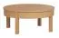 Coffee table, Colour: Oak - Measurements: 80 x 80 x 36 cm (W x D x H)