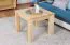 Coffee Table Solid Pine Wood Natural Junco 485 | 60 x 60 x 50 cm | Modern Design | Durable Build