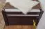 Children's Bed & Youth Bed Easy Premium Line K1/2h | 2nd Berth & 2 Cover Panels | 90 x 200 cm Solid Beech | Chocolate Brown