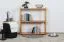Shelf Solid Pine Wood | Alder Colour | Junco 57A | 86 x 80 x 30 cm | Modern Storage Solution