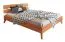 Single Bed or Guest Bed Timaru 02 | Solid Beech Oiled | 90 x 200 cm Sleeping Area | Elegant Wooden Design