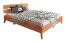 Double Bed Timaru 02 Solid Oiled Core Beech | 200 x 200 cm | Premium Design | Natural Finish