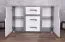 Kids' Room - Oskar 07 Chest of Drawers, Color: Anthracite / White - 84 x 128 x 40 cm (H x W x D)