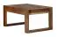 Coffee Table Wild Oak Solid Wood Lacquered | Adjustable Height | 100 x 65 x 46-65 cm