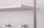 Wardrobe Knoxville 23 | Pine White / Grey | 136 x 40 x 20 cm | Modern Design