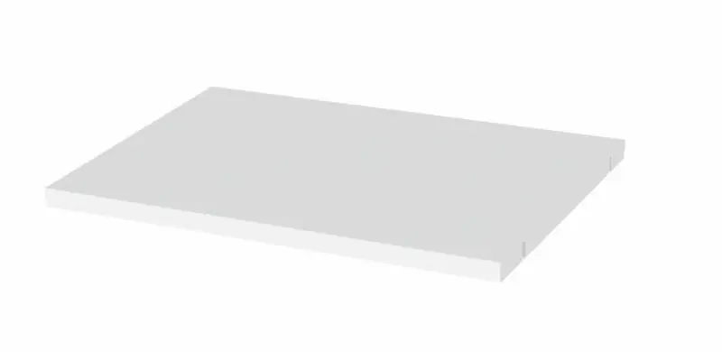Shelf for Manase 10 wardrobe, set of 2, Colour: White - 59 x 32 cm (W x D)