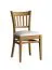 Chair Pirot 29, colour: oiled oak, solid - Measurements: 46 x 85 x 45 cm (W x H x D)
