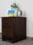 Bedside Chest of Drawers Solid Pine Walnut 009 | 2 Drawers | 55 x 42 x 42 cm | Space-Saving Storage