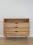 Minnu 03 Chest of Drawers | Natural Solid Wild Oak | 90 x 110 x 40 cm | 3 Soft-Close Drawers | 1 Open Compartment | Oiled Finish