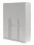 Metal handles for closet Edegem 02 | Color: Grey