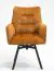 Swivel Chair Maridi 272, Colour: Brown - Measurements: 93 x 62 x 64 cm (H x W x D)