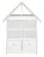 Children's room - Shelf Egvad 13, Colour: White / Beech - Measurements: 136 x 101 x 40 cm (H x W x D), with 2 drawers and 6 compartments