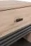 Narrow chest of drawers Niel 18, color: oak / anthracite - Dimensions: 120 x 60 x 40 cm (H x W x D)