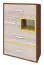 Kerema 17 chest of drawers, colour: Walnut / elm / yellow - Measurements: 100 x 65 x 41 cm (H x W x D)