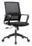 Tamest 118 Swivel Chair | Black | Adjustable Height 95-105 cm | 57 x 57 cm Space-Saving Office Seating