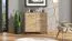 Modern Chest of Drawers with Two Doors | Artisan Oak Finish | 1 Drawer | 4 Compartments | 90 x 93 x 40 cm | ABS Edge Protection