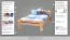 Youth Bed Easy Premium Line K4 | 120 x 200 cm | Solid Beech Wood | Natural Finish | Modern Design
