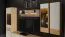 Wall Shelf Gataivai 30 | Beige High Gloss & Walnut | 35 x 135 x 21 cm | Modern Suspended Rack