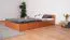 Single Bed or Guest Bed Corrientes 18 | Slatted Frame Included | Alder Finish | 140 x 200 cm