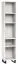 Shelf Chiflero 47, Colour: White - Measurements: 195 x 39 x 38 cm (h x w x d)