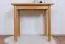 Table Pine Solid wood Alder color Junco 226A (angular) - 50 x 80 cm (W x D)