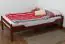 Single bed "Easy Premium Line" K1/1n, solid beech wood, cherry coloured