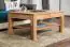 Coffee table Wooden Nature 06, solid heartwood beech, organically oiled - W100 x H45 x D68 cm