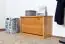 Shoe Cabinet Pine Solid wood massif Alder color Junco 216 - 45 x 72 x 30 cm (H x W x D)