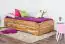 Single bed/stacking bed Wooden Nature 423, beech solid Natural oiled - 90 x 200 cm (W x L)