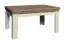 Coffee table Badile 15, Colour: Pine White / Brown - 50 x 90 x 60 cm (h x w x d)